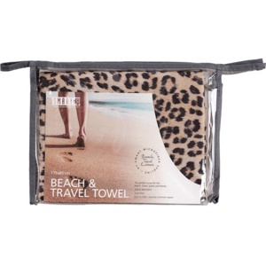Smart Beach towel Leopard produktbilde