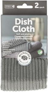 Smart Microfiber Diskduk grå 2-pack produkt bild