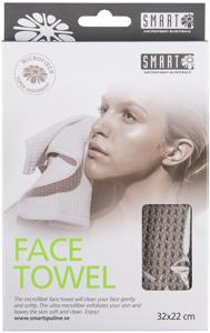 Smart Microfiber Face Towel Grå produkt bild
