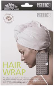 Smart Microfiber Hairwrap Grå produkt bild