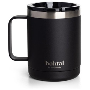 SmartShake Bohtal Stainless Steel Coffee Cup 350 ml Black produktbillede