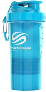 SmartShake - Original2Go, Neon Blue - 600 ml. produktbillede