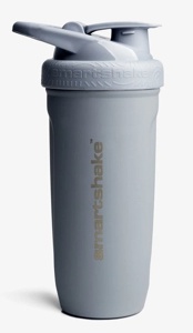 SmartShake - Reforce Stainless Steel, Gray - 900 ml. produktbillede