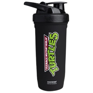 SmartShake - Reforge rustfrit stål TMNT, klassisk sort logo + 900 ml produktbillede