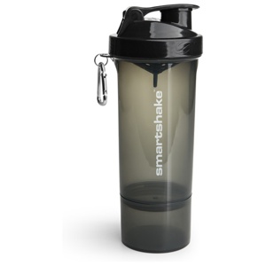SmartShake Slim Gunsmoke Black, 500 ml produkt bild