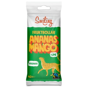 Fruktbollar Mango/Ananas/Lime produkt bild