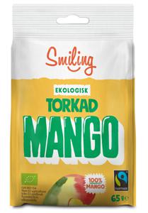 Smiling Torkad Mango 65 g produkt bild