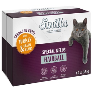 Smilla Frischebeutel Adult Hairball Häppchen in Sauce mit Gemüse Produktbild