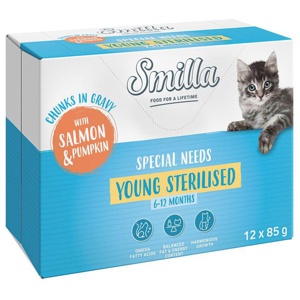 Smilla Frischebeutel Young Sterilised Häppchen in Sauce mit Gemüse Produktbild