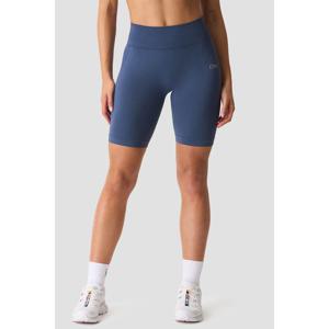 Smooth Seamless Biker Shorts Blå produkt bild