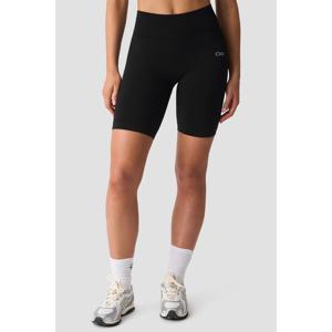 Smooth Seamless Biker Shorts Svart produkt bild