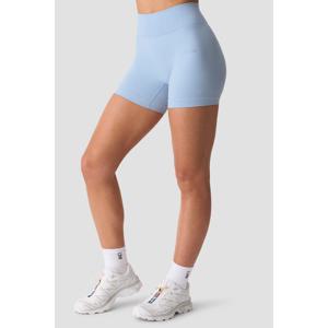 Smooth Seamless Midi Shorts Blå produkt bild