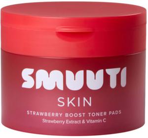 Smuuti Skin Strawberry Boost Toner Pads 60 st produkt bild