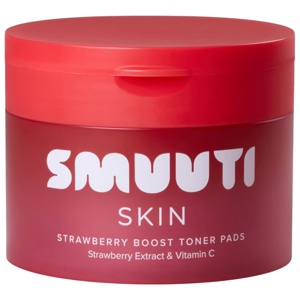 Smuuti Skin Strawberry Boost Toner Pads 60pcs produktbillede