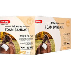 Snøgg Animal Care skumbandasje med lim 22 x 200 cm 1 stk produktbilde