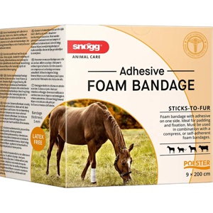 Snøgg Animal Care skumbandasje med lim 9 x 200 cm 1 stk produktbilde