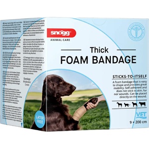 Snøgg Animal Care tykk skumbandasje 9 x 200 cm 1 stk produktbilde