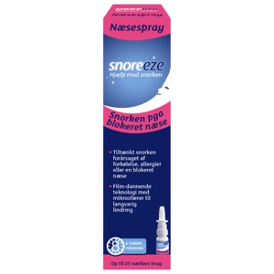Snoreeze Næsespray produktbillede