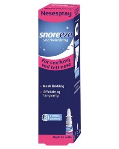 Snoreeze Nesespray produktbilde