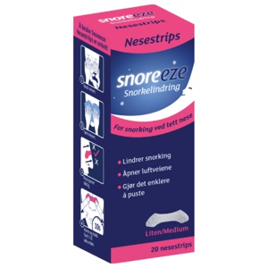 Snoreeze Nesestrips, 20 stk. produktbilde