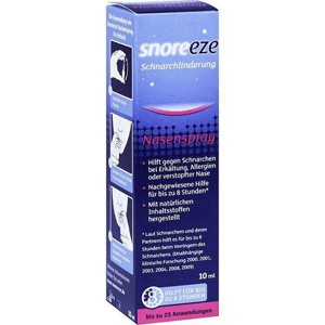 SNOREEZE Schnarchlinderung Nasenspray Produktbild