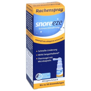 SNOREEZE Schnarchlinderung Rachenspray 23.5 ml Spray Produktbild