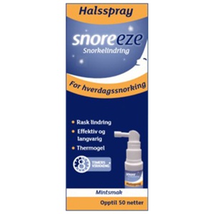 Snoreeze halsspray 23,5ml produktbilde