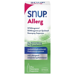 SNUP Allerg 137 μg/50 μg pro Sprühstoß Nasenspray Produktbild