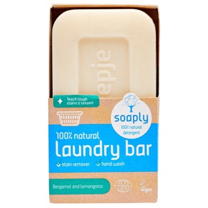 Soaply Tvättblock & Fläckborttagning Bergamot & Lemongrass 120 g produkt bild