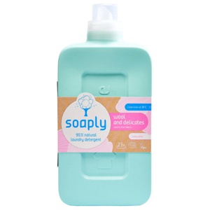 Soaply Tvättmedel Flytande Fintvätt Lively Lotus 1000 ml produkt bild