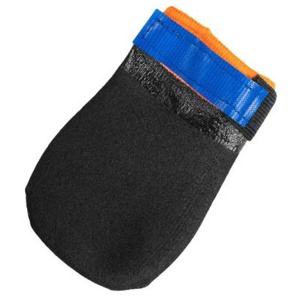 Sockor Non-Stop Dogwear Protector bootie Black/orange 4xXS produkt bild