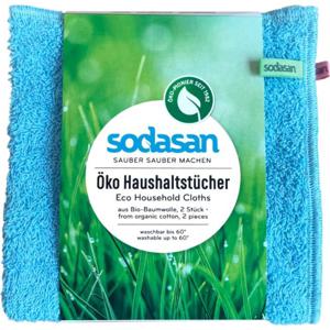 Sodasan Disk- och städtrasa ekologisk bomull 2-pack produkt bild