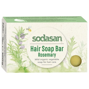 Sodasan Hair Soap Bar Rosemary 100 g produkt bild