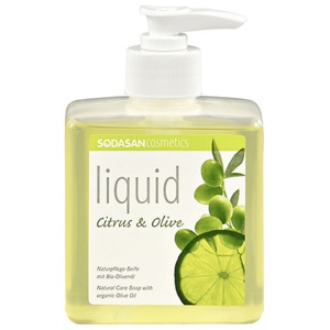 Sodasan Håndsæbe Flydende Citron 300 ml produktbillede