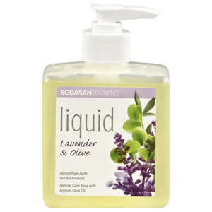 Sodasan Håndsæbe Flydende Lavendel 300 ml produktbillede