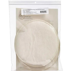 Soft Line Ammeindlæg HVID Medium 1 par produktbillede