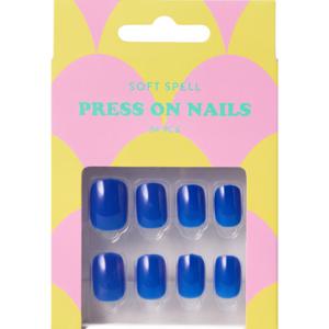 Soft Spell Press On Nails Royal Blue 24 st produkt bild