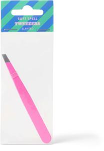 Soft Spell Tweezers – Slanted Tip – Pink produkt bild