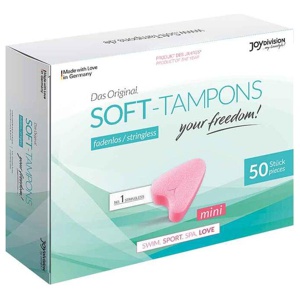 Soft Tampons mini, 50 St Tampon Produktbild