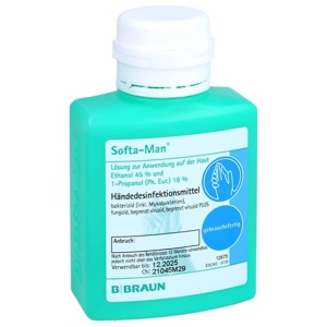 SOFTA MAN Händedesinfektion Kittelflasche 100 ml Lösung Produktbild