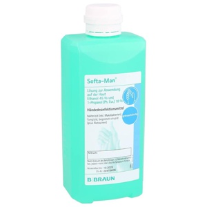 SOFTA MAN Händedesinfektion Spenderflasche 500 ml Lösung Produktbild
