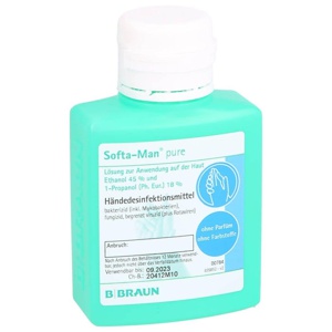 SOFTA-MAN pure Händedesinfektionsmittel Produktbild