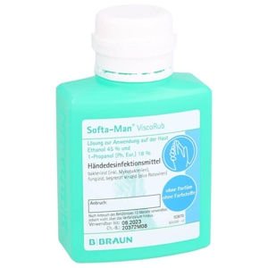 Softa-Man ViscoRub Händedesinfektionsmittel 100 ml Lösung Produktbild