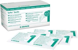 Softa Swab 70% Injektionstork B Braun 100 st produkt bild
