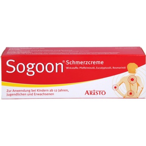 SOGOON Schmerzcreme Produktbild