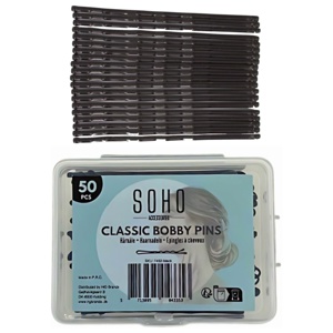 SOHO Hårnåle Classic Black 50 stk produktbillede