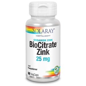Zink Citrate 60 kapslar produkt bild