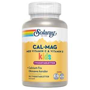 Solaray Cal-Mag Kids 90 stk produktbillede