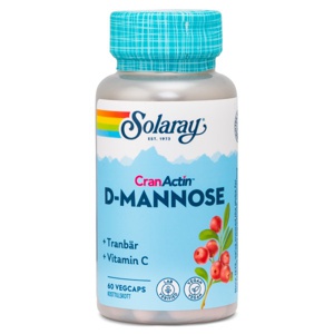 Solaray D-Mannose & CranActin 60 kapsler produktbillede
