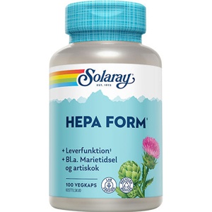 Solaray Hepa Form - 100 kaps. produktbillede